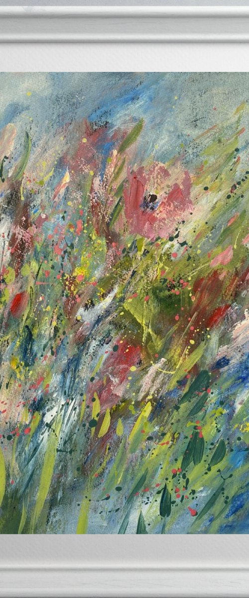 Abstract Floral VII by Jan Rippingham