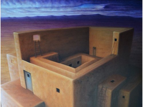 New Mexican Walls by Marlene Llanes