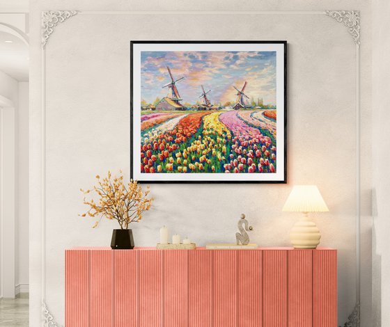 "Field of Tulips"