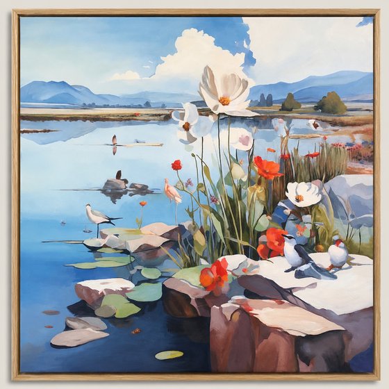 Quiet Waters in Bloom