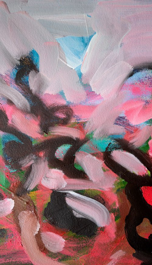 Sphagnum Pink by Elizabeth Anne Fox