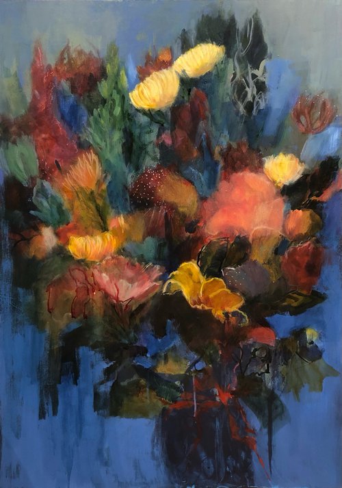 Summer Bouquet by Margie Haslewood