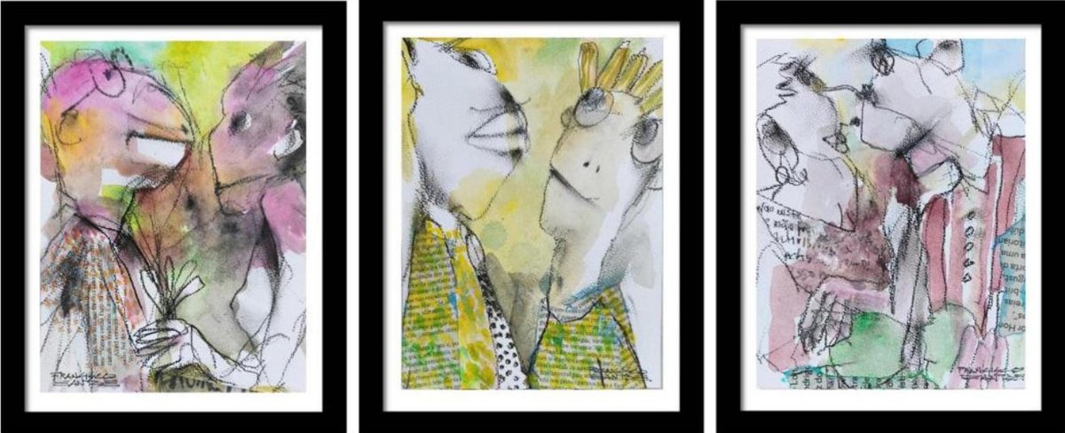 Study Of The Day - Serie 2.7 By Francisco Santos, 30 X 12, Artwork For Sale On Artfinder