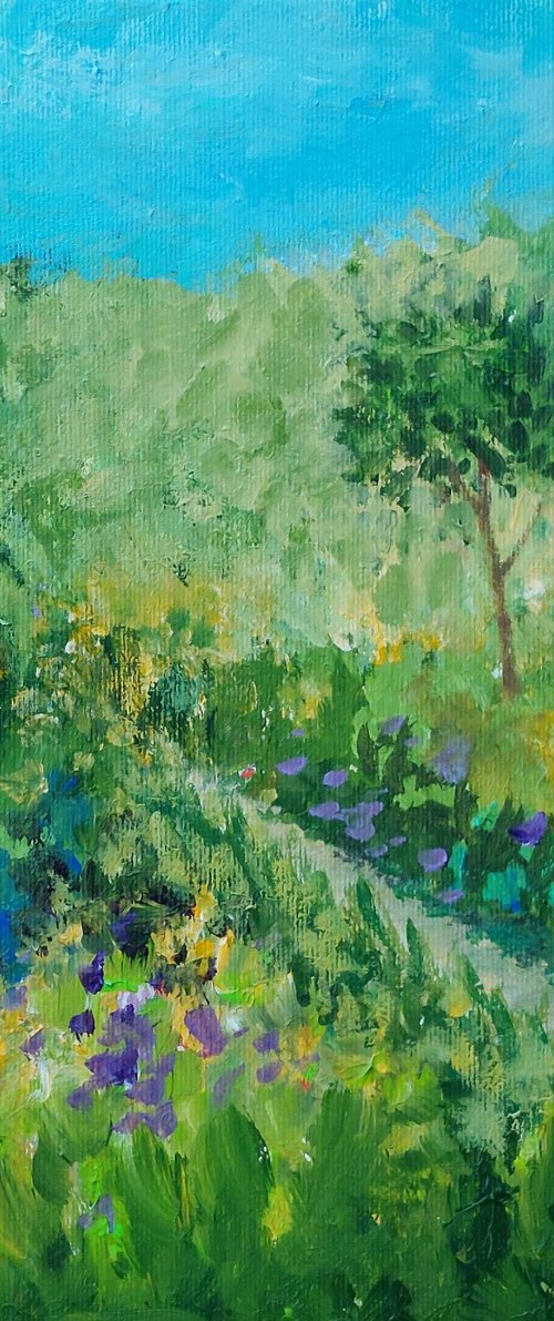 The Walled Garden II by Jan Rippingham