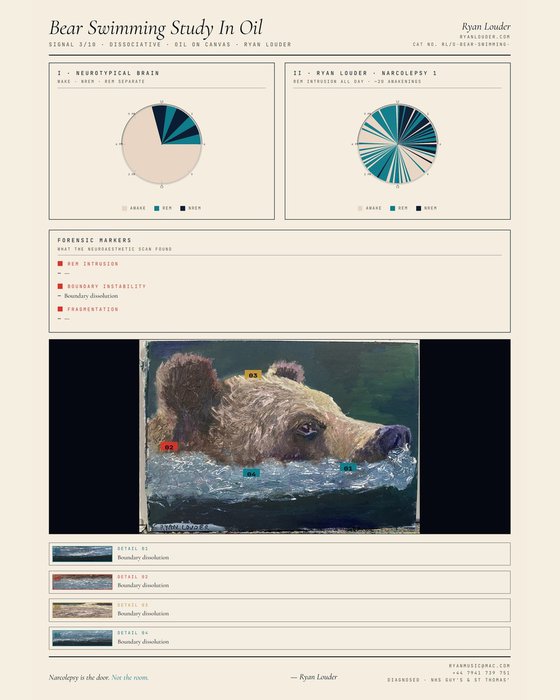 Bear Swimming In