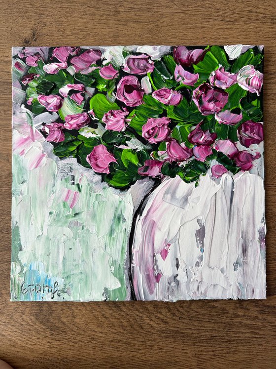 Pink mini rosé acrylic