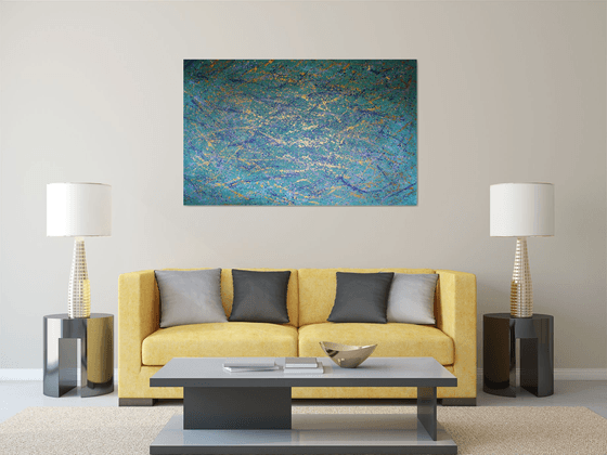 Golden Vibes /  ORIGINAL PAINTING