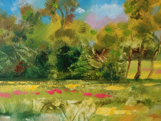 A White Horse Gallops