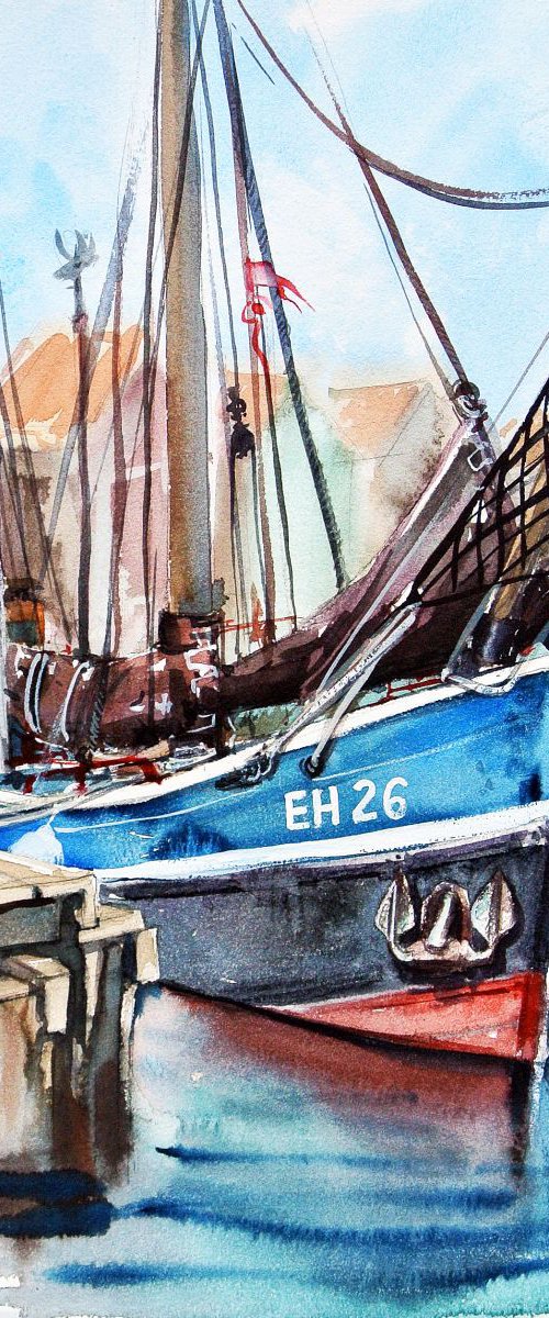 The Fishing-Smack from Volendam by Ksenia Astakhova