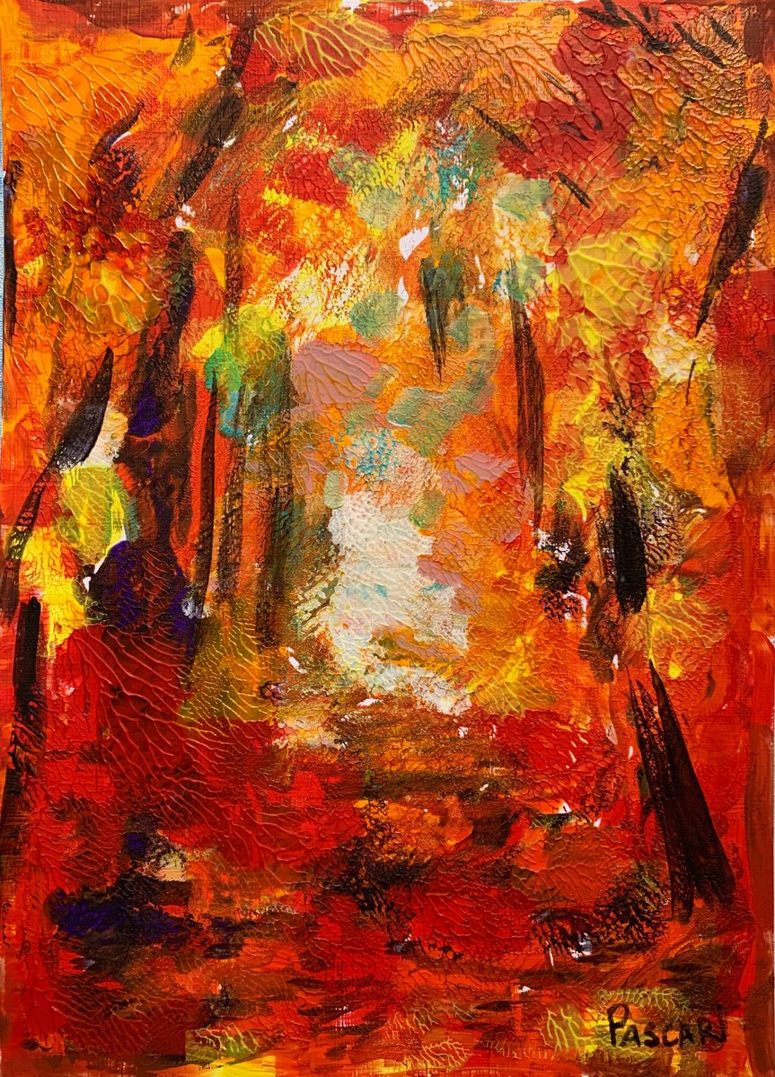 Autumnal park by Olga Pascari