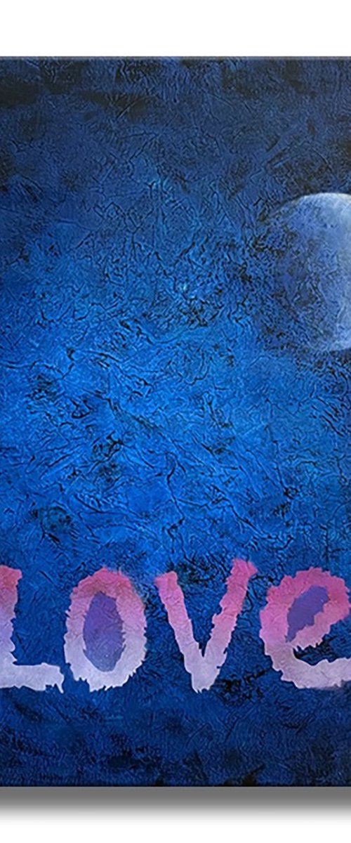 Blue Moon Love by Gardani Art