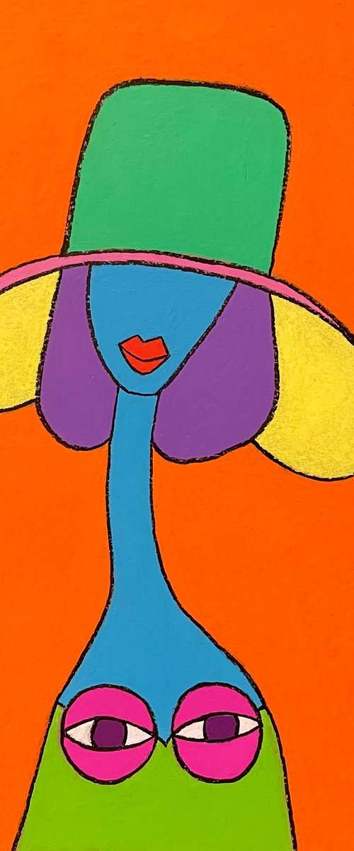 My tits love Modigliani (Pop art version) by Ann Zhuleva
