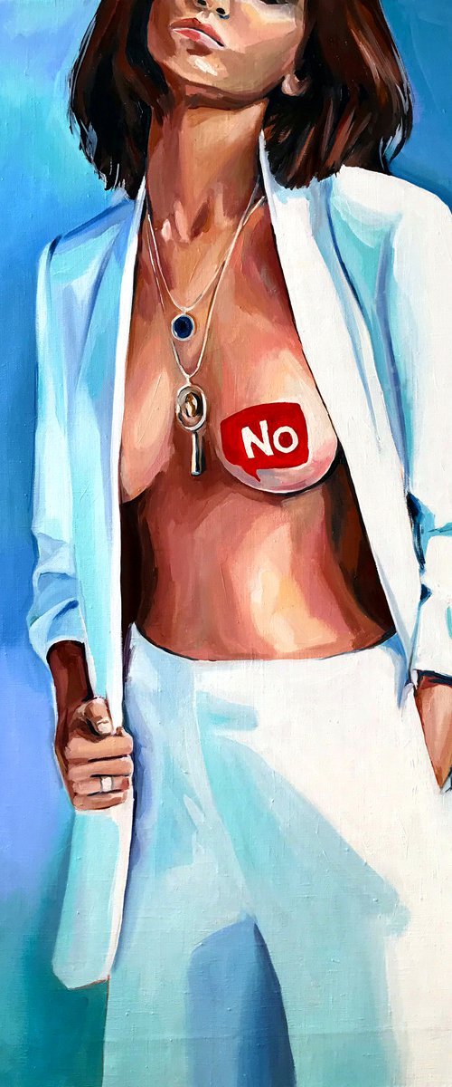 NO MEANS NO by Sasha Robinson