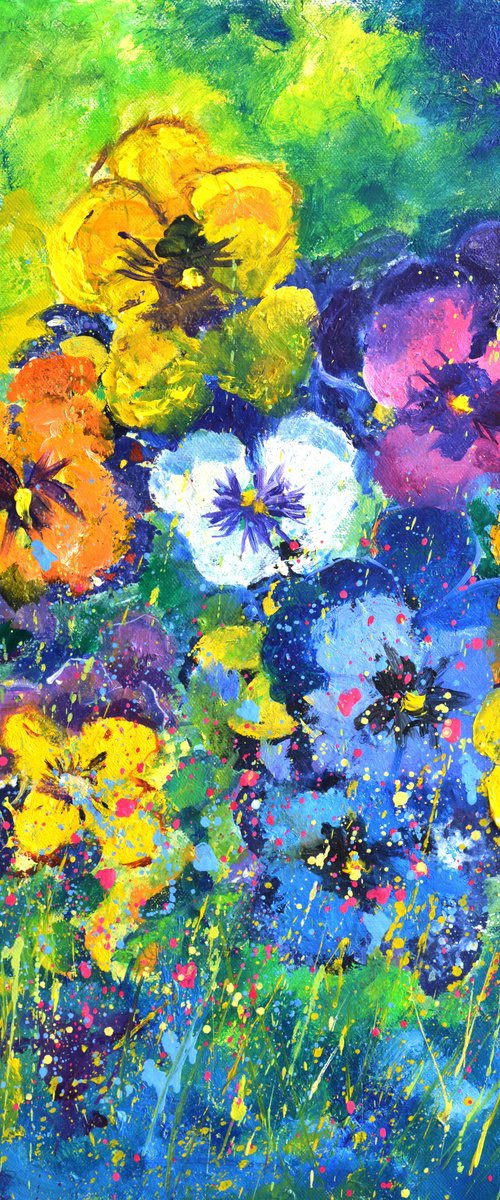 Pansies by Pol Henry Ledent