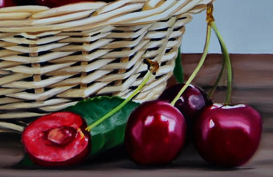 Still Life With Cherries