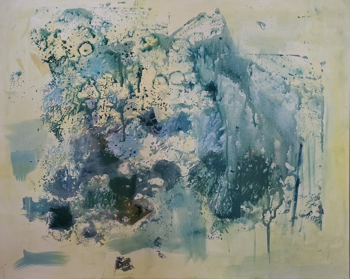 Walking In The Rain By Rebecca Hodel, 20 X 16, Artwork For Sale On Artfinder