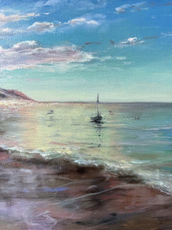 Morning calm by the Sea