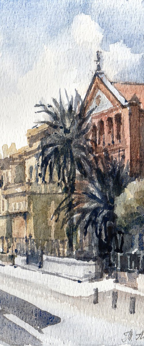 Menton, Promenade du Soleil by Tatiana Alekseeva