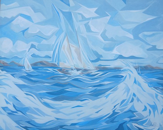 Coastal sailing