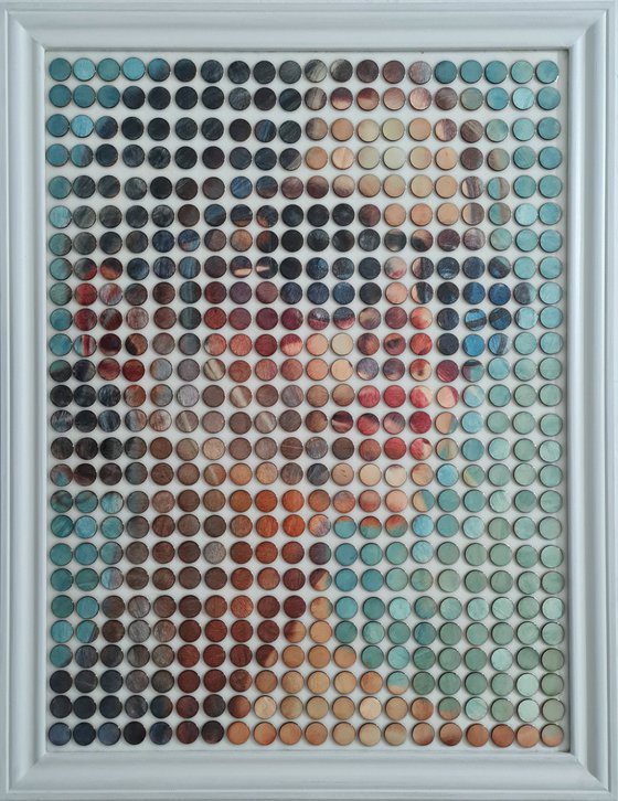 Warm sunshine (n.722) - Dot Art series