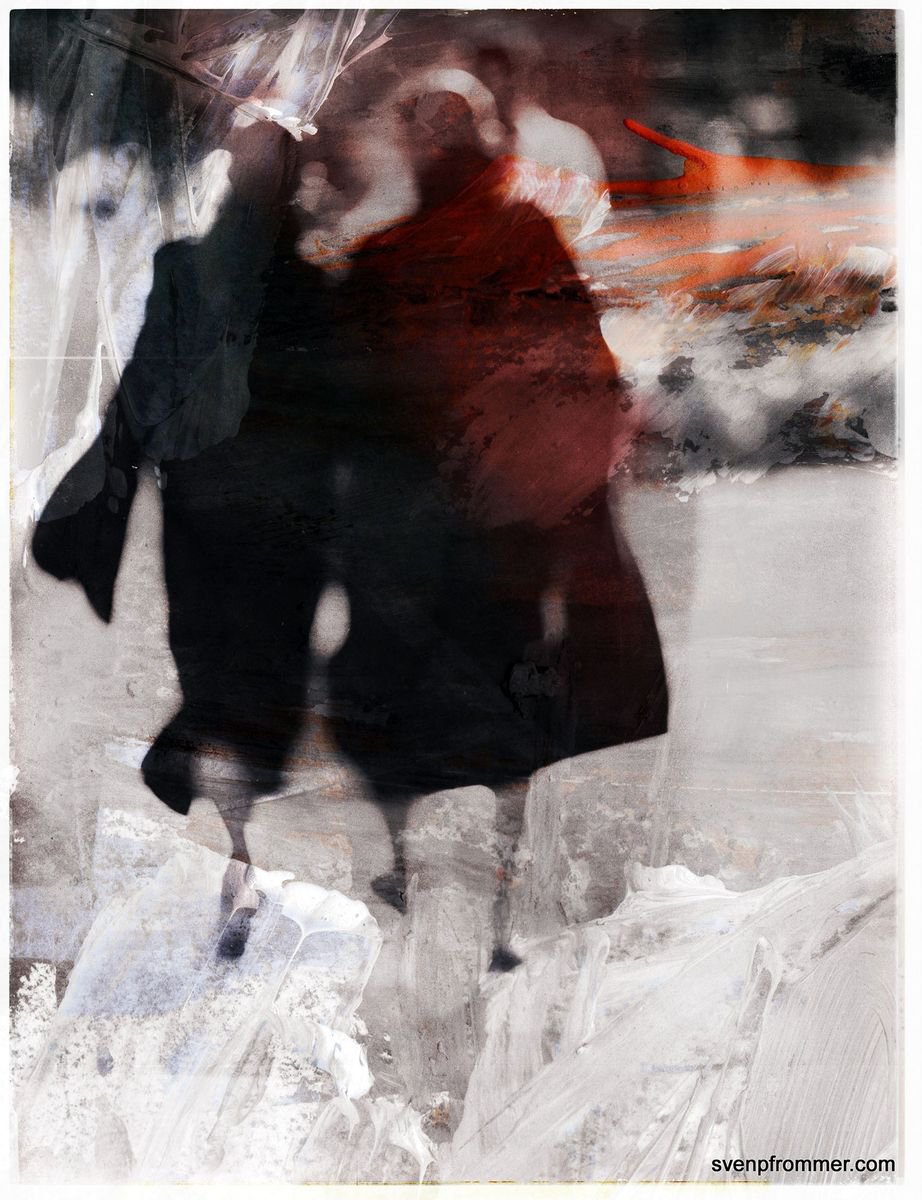 Abstract Landscape Photograph By Sven Pfrommer, 40 X 30", Monks Li, Original Artwork