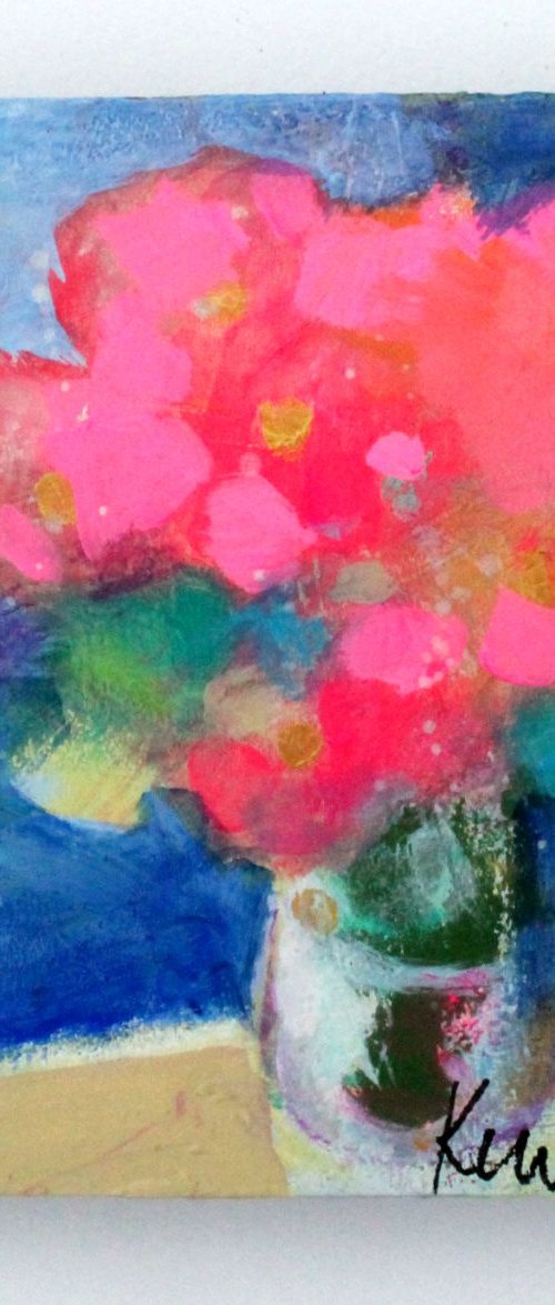 Pink Roses by Kerri McCabe