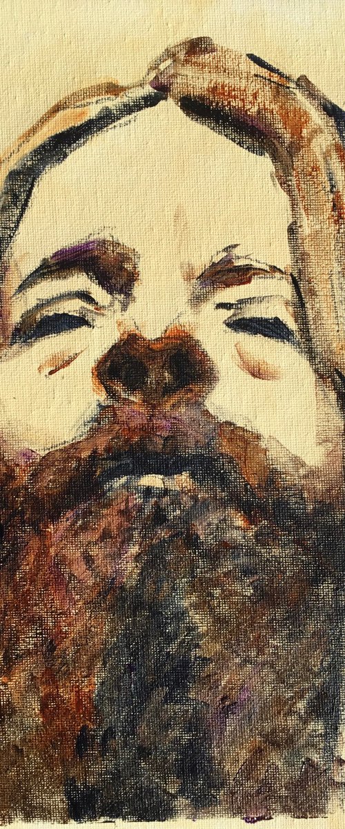 Long Beard Study by Dominique Dève