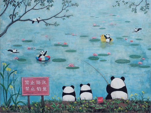 little paradise ( Original ) by Yuan Hua Jia