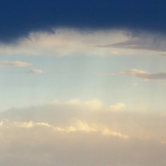 The sky curtain.