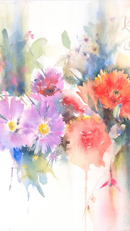 Autumn Bouquet by Anjana Cawdell