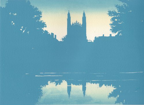 Dawn, Kings College Cambridge by Ian Scott Massie