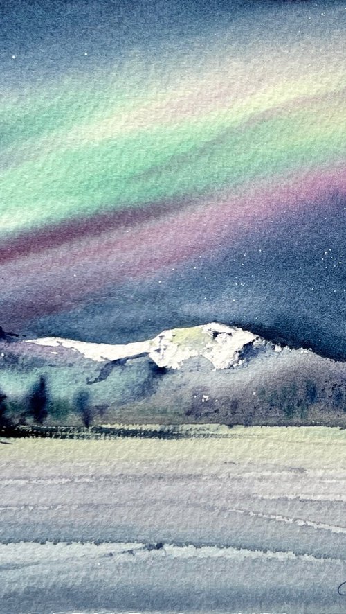 Northern lights #10 by Eugenia Gorbacheva