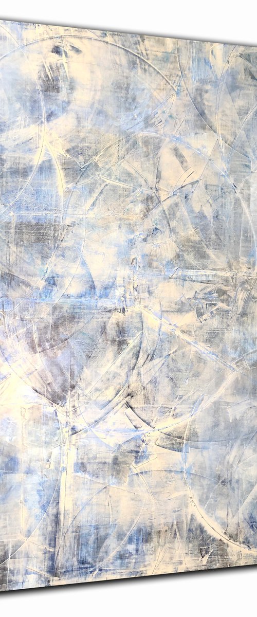 Skating On Thin Ice (60x48in) by Robert  Tillberg