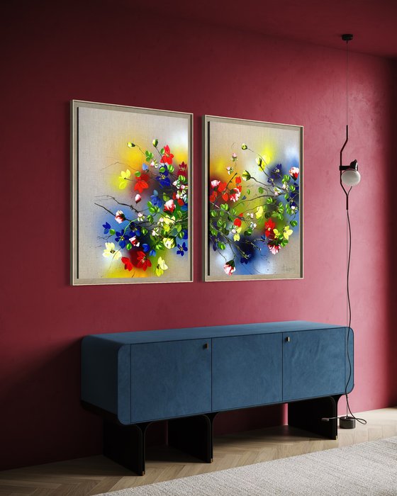 Light Field - Diptych