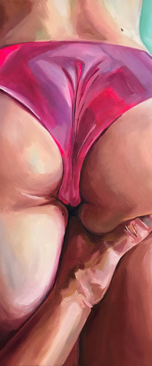 MAN"S PINK HAPPINESS by Sasha Robinson