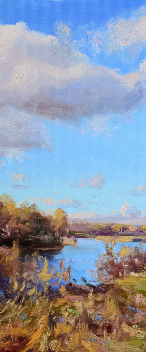 Autumn. Clouds in the open air by Ruslan Kiprych