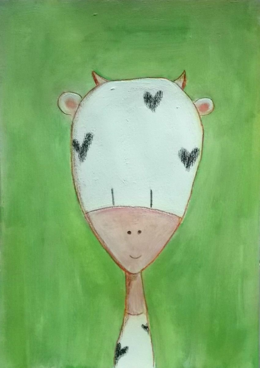 funny cow by Silvia Beneforti