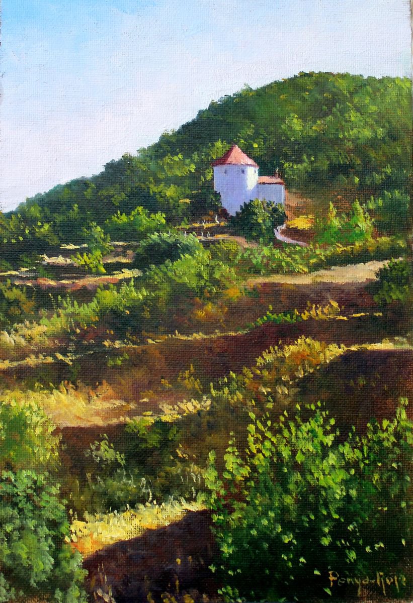 Hermitage of the village of Tronchon by Vicent Penya-Roja