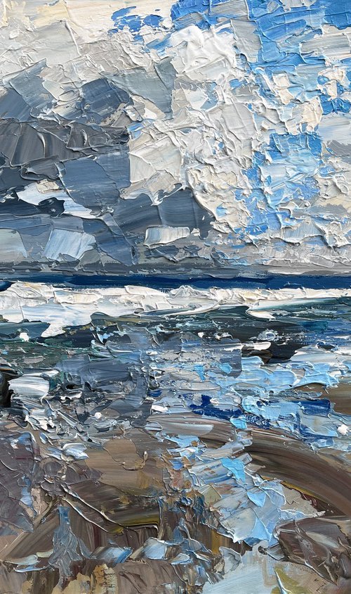 Stormy Sea by Agostino Veroni