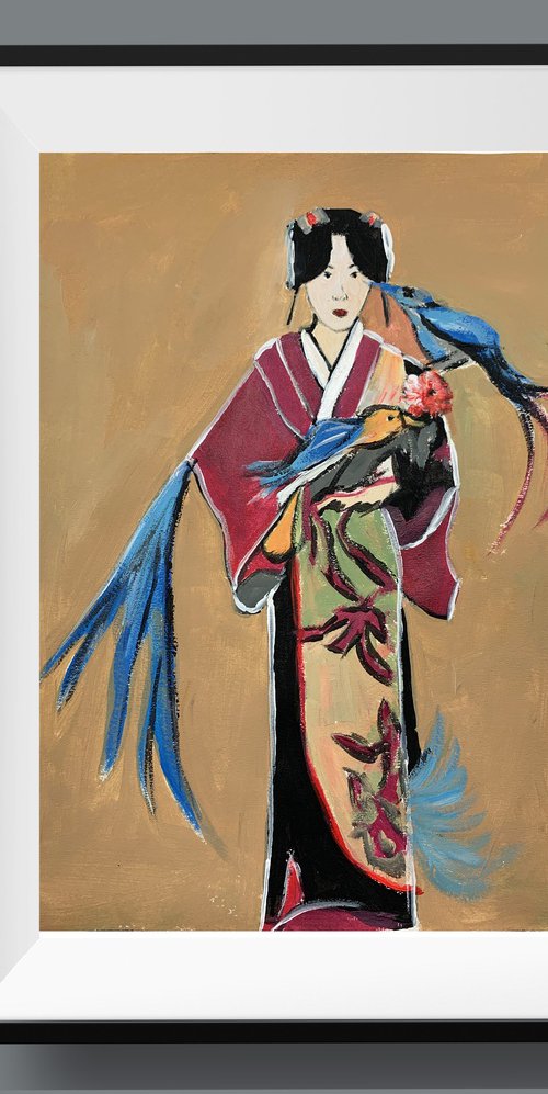Japanese beauty. Fantasy woman. #16 by Vita Schagen