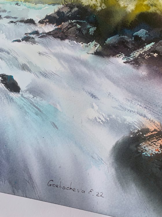 Mountain river #32