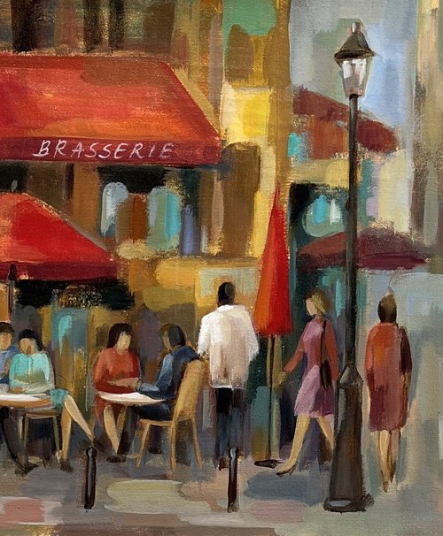 Parisian Bistro by Silvia  Vassileva