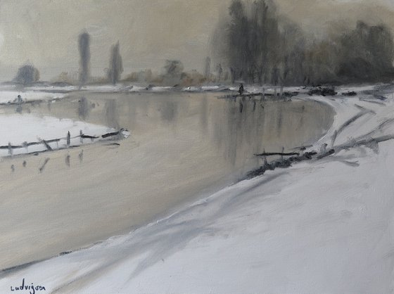 Winter by the Ouse