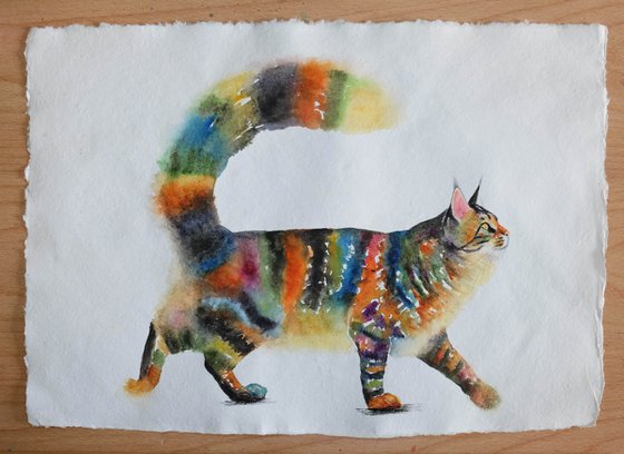 Miss Stripes Takes A Stroll