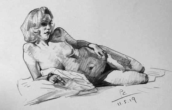 live model Drawing