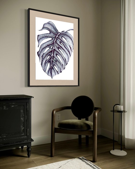 SINGLE MONSTERA LEAF