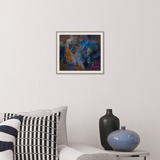 Reticular Structures Oil painting by Constantin Galceava | Artfinder