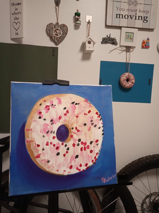 The donut. still life