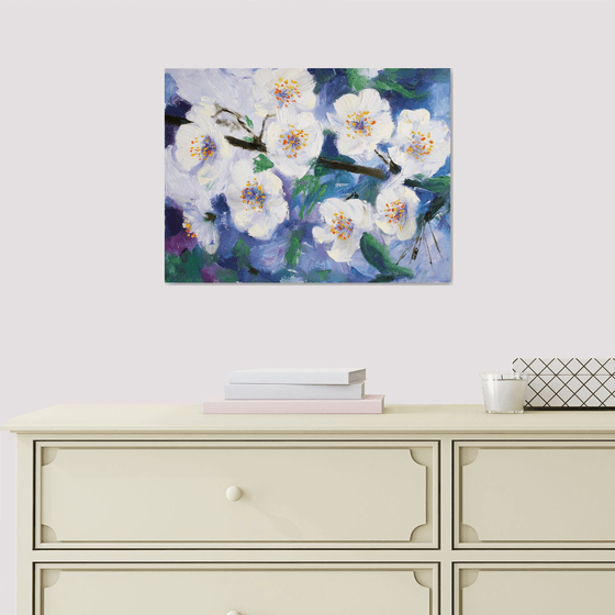 Cherry blossoms /  ORIGINAL PAINTING