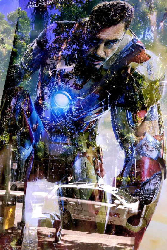 IRON MAN   (Limited edition  1/50) 12X18